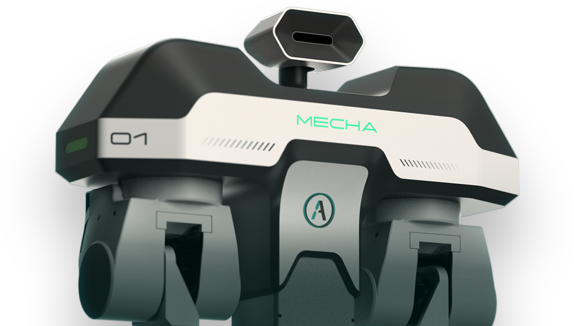 Sherpa Mecha industrial humanoid robot