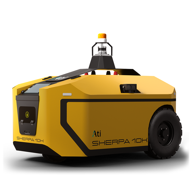 Sherpa 10K autonomous tugger robot